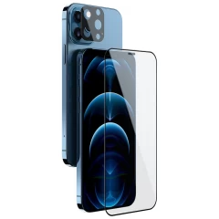 iPhone iPhone 12 Pro aizsargstikls Nillkin 2-in-1 HD Full Screen/Camera Tempered Glass iPhone 12 Pro