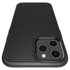 Apple iPhone 12 Pro vāciņš melns SPIGEN LIQUID AIR PRO