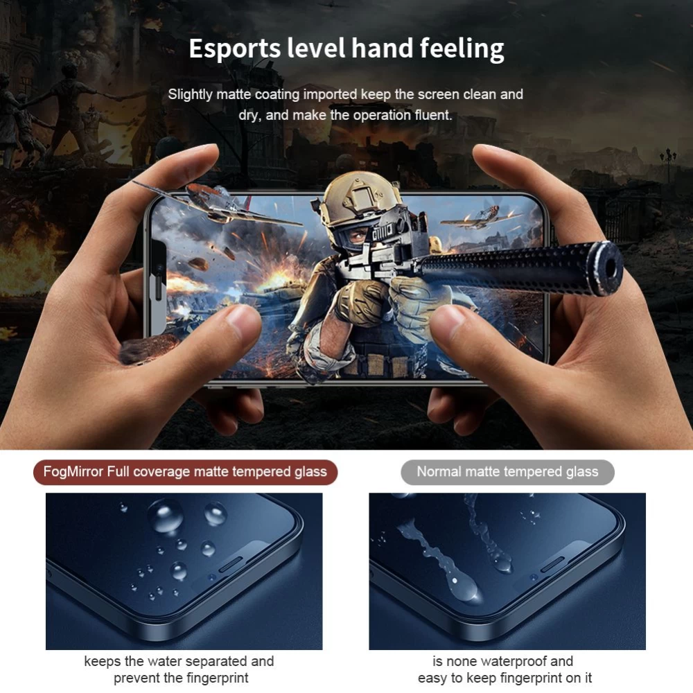 Apple iPhone 12 panssarilasi  Nillkin FogMirror