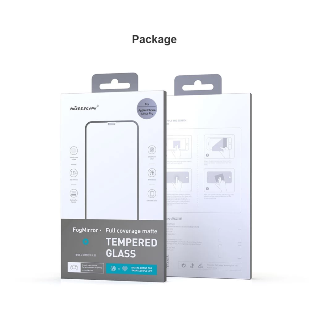 Apple iPhone 12 panssarilasi  Nillkin FogMirror
