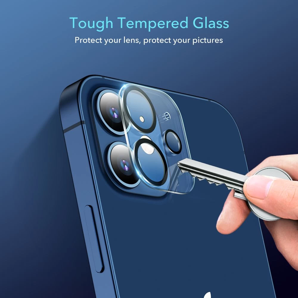 Apple iPhone 12 panssarilasi  ESR Camera Lens Protector (Clear)iPhone (2 pack)