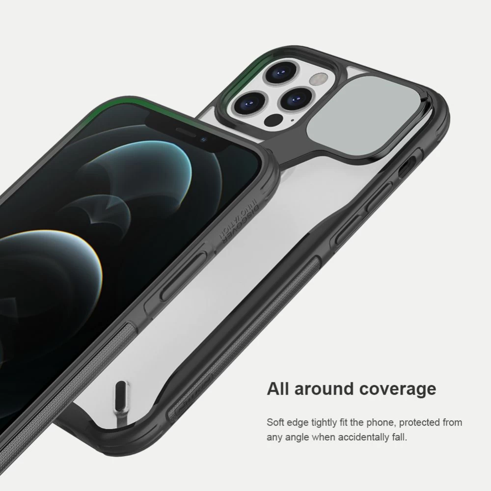 Apple iPhone 12 dėklas žalia Nillkin Cyclops