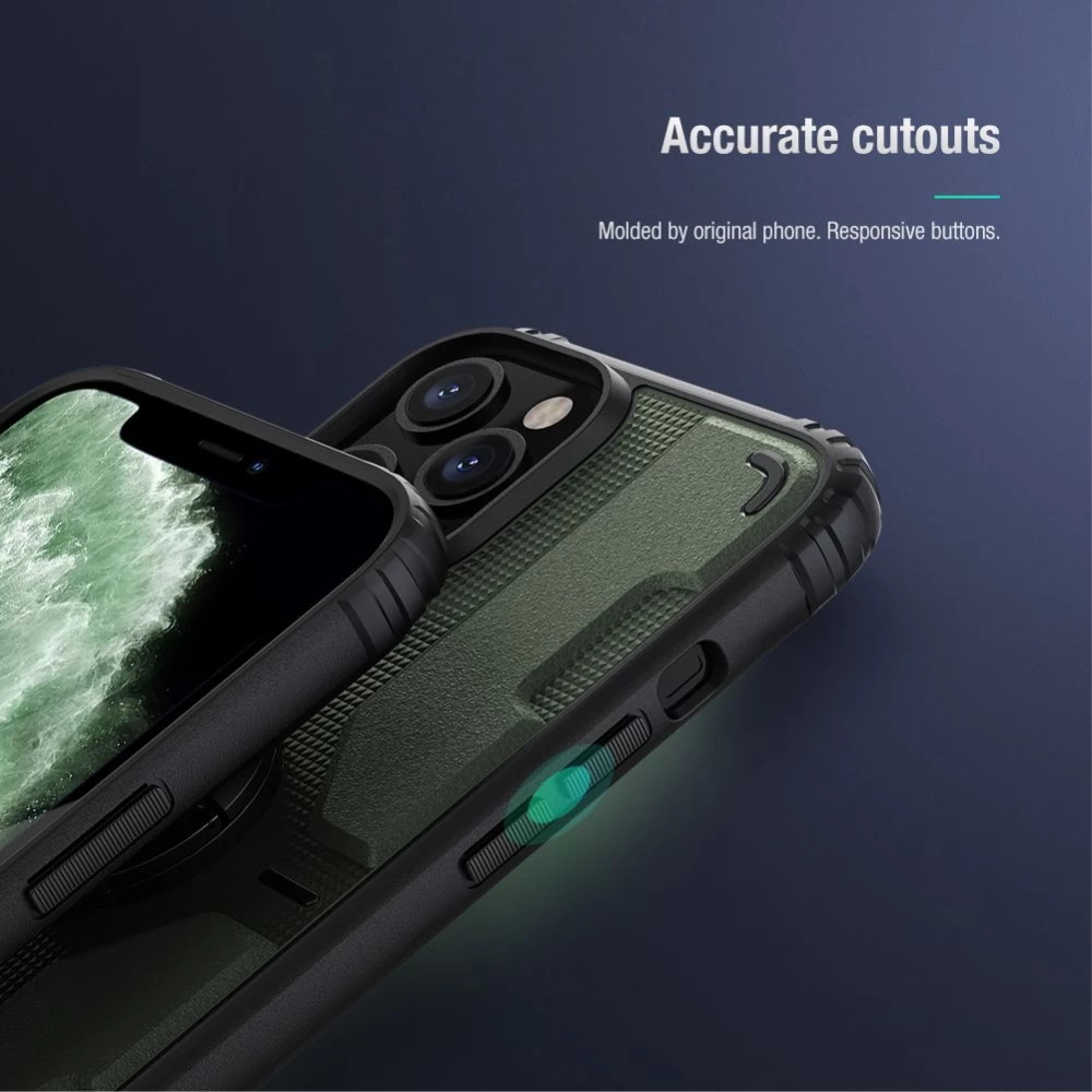 Apple iPhone 12 case green Nillkin Medley
