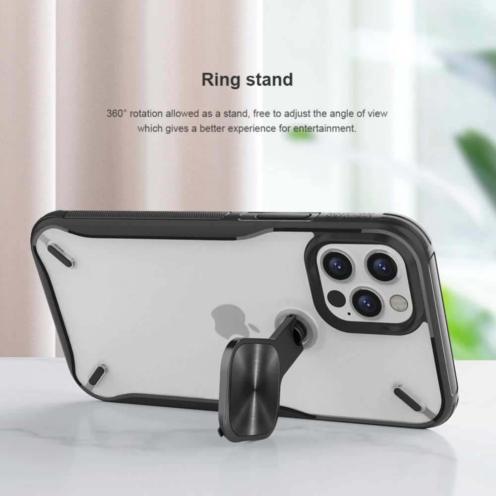 Apple iPhone 12 dėklas mėlyna Nillkin Cyclops
