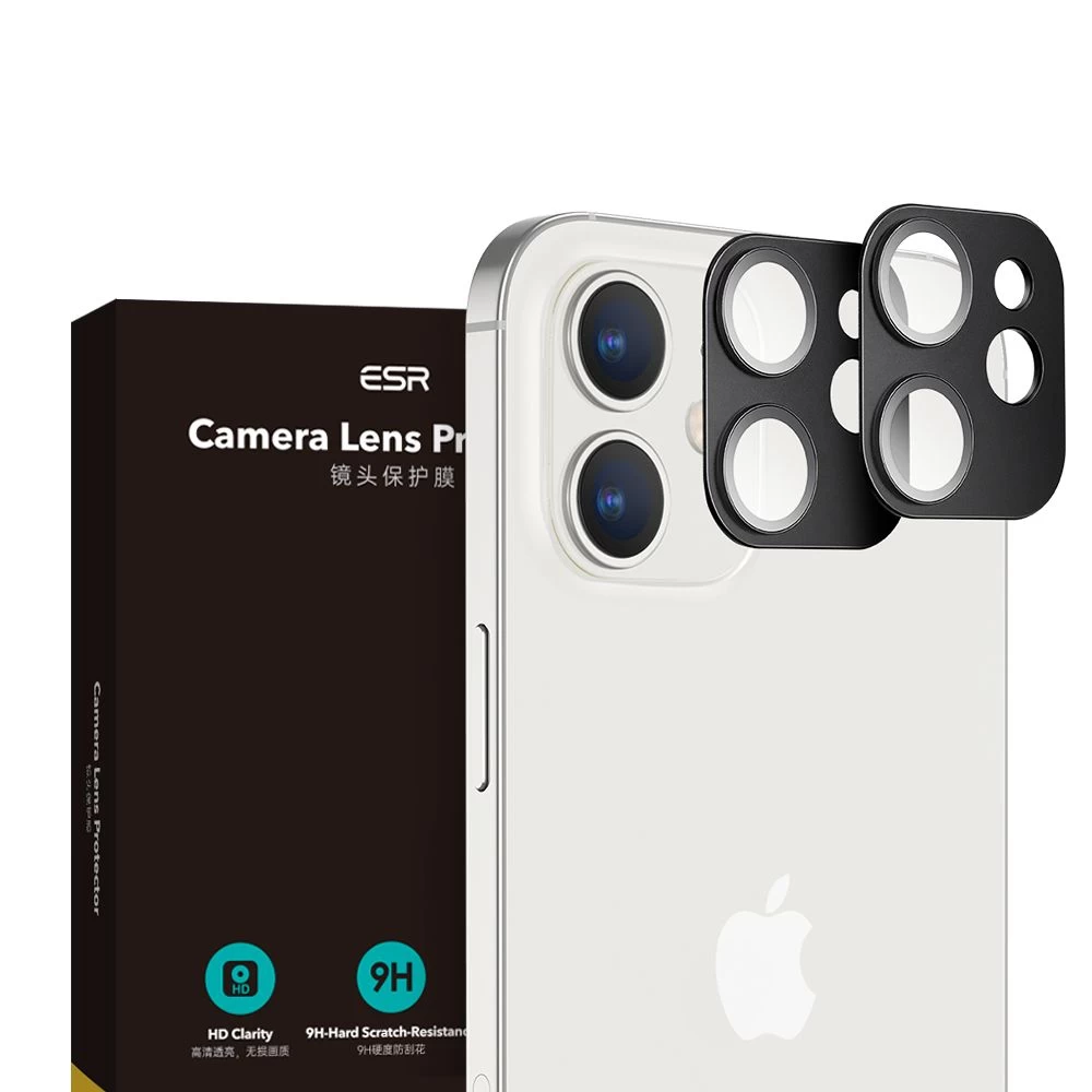 Apple iPhone 12 panssarilasi  ESR Camera Lens Protector (2 pack)