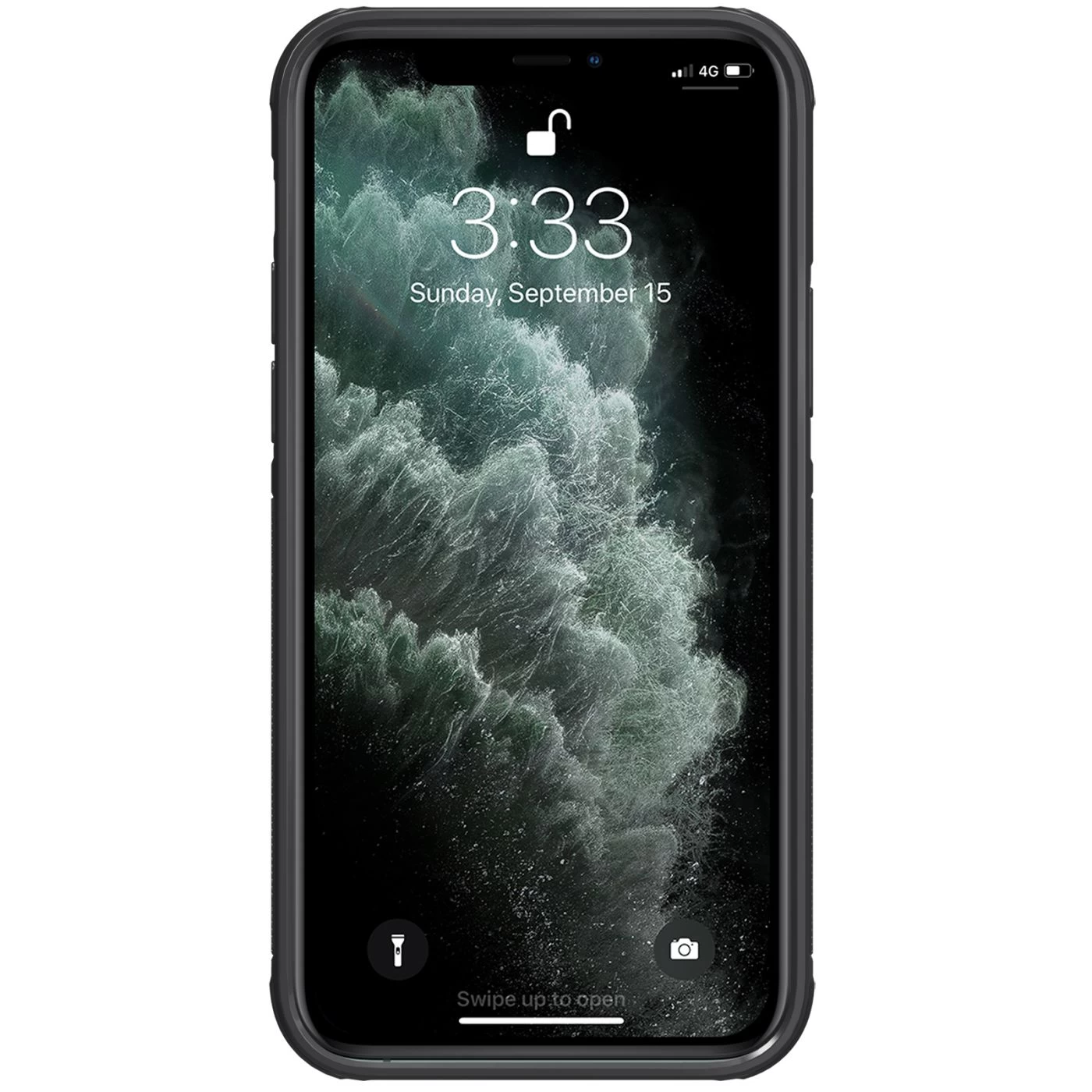 Apple iPhone 12 suojakuori musta Nillkin Cyclops