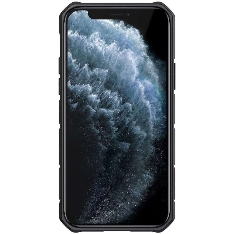 Apple iPhone 12 dėklas žalia Nillkin CamShield Armor