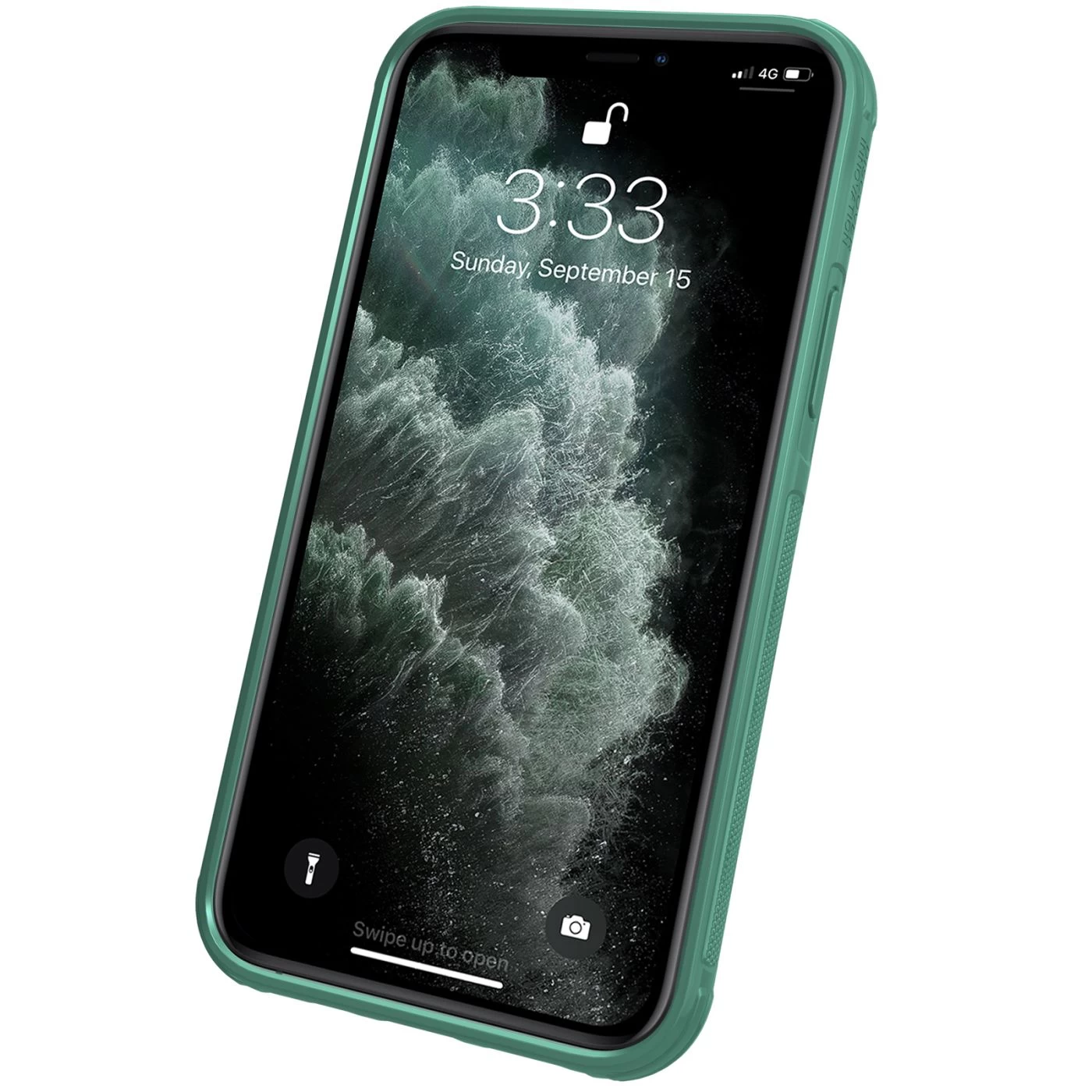 Apple iPhone 12 dėklas žalia Nillkin Cyclops