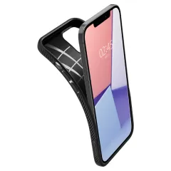 Apple iPhone 12 dėklas Juoda SPIGEN LIQUID AIR