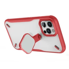 Apple iPhone 12 dėklas raudonas Nillkin Cyclops 