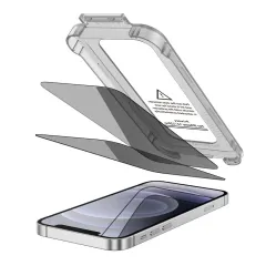 Apple iPhone 12 panssarilasi  TECH-PROTECT QUICK SET SPY+ PRIVACY 2-PACK