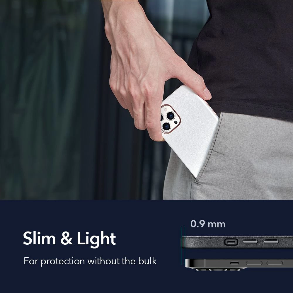 Apple iPhone 12 Pro Max ümbris valge ESR Metro Premium