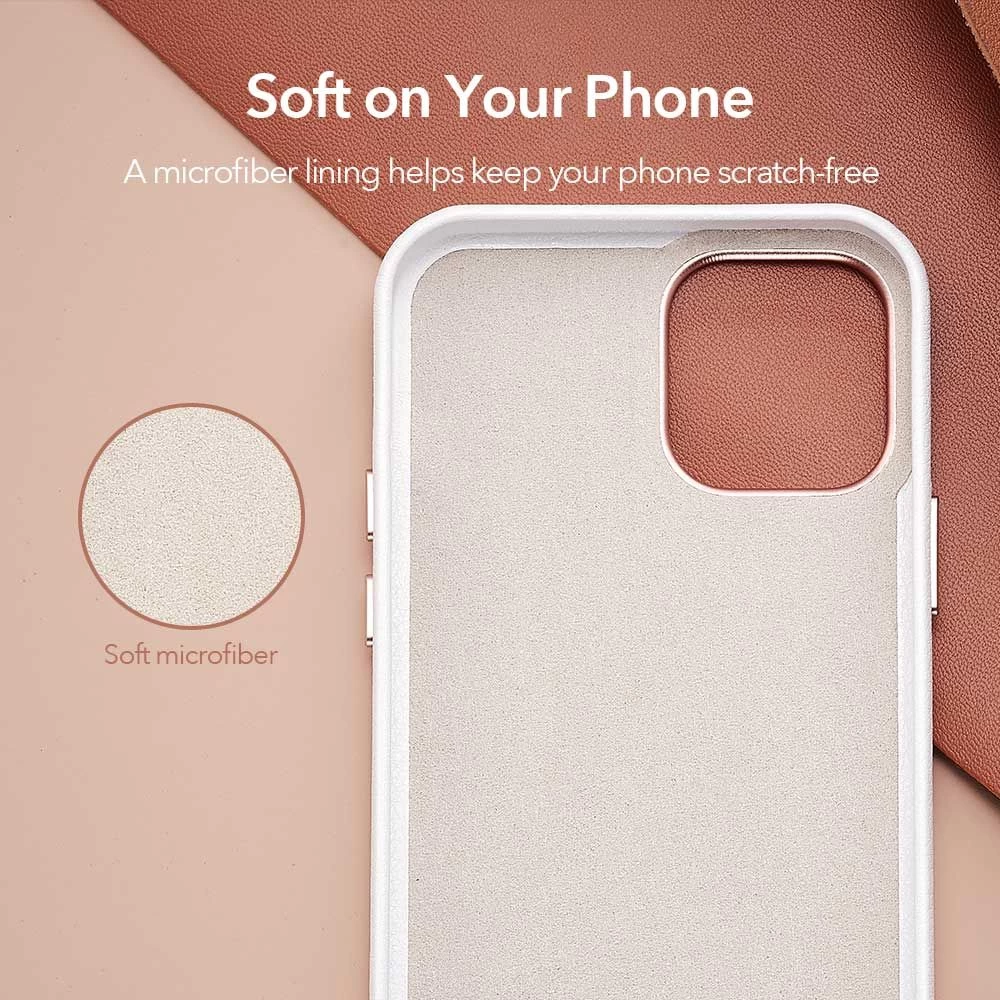Apple iPhone 12 Pro Max ümbris valge ESR Metro Premium