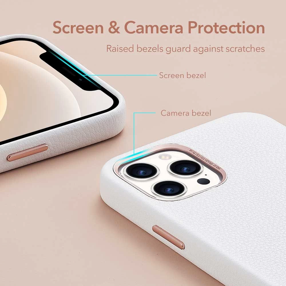 Apple iPhone 12 Pro Max ümbris valge ESR Metro Premium