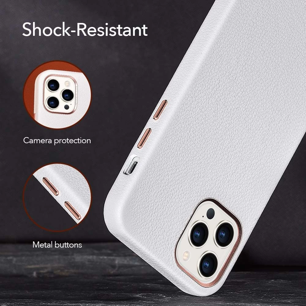 Apple iPhone 12 Pro Max ümbris valge ESR Metro Premium