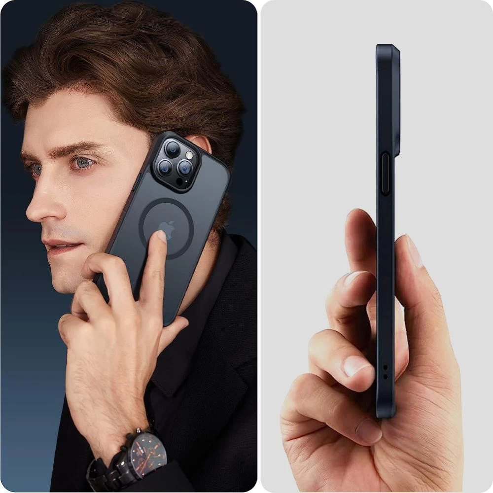 Apple iPhone 12 Pro Max suojakuori läpinäkyvä TECH-PROTECT FLEXAIR HYBRID MAGSAFE