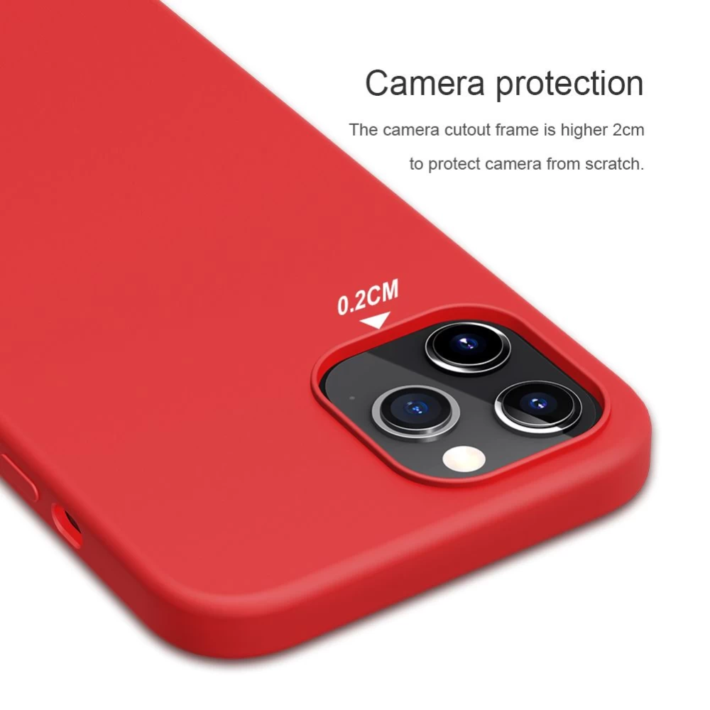 Apple iPhone 12 Pro Max suojakuori musta Nillkin Flex Pure 