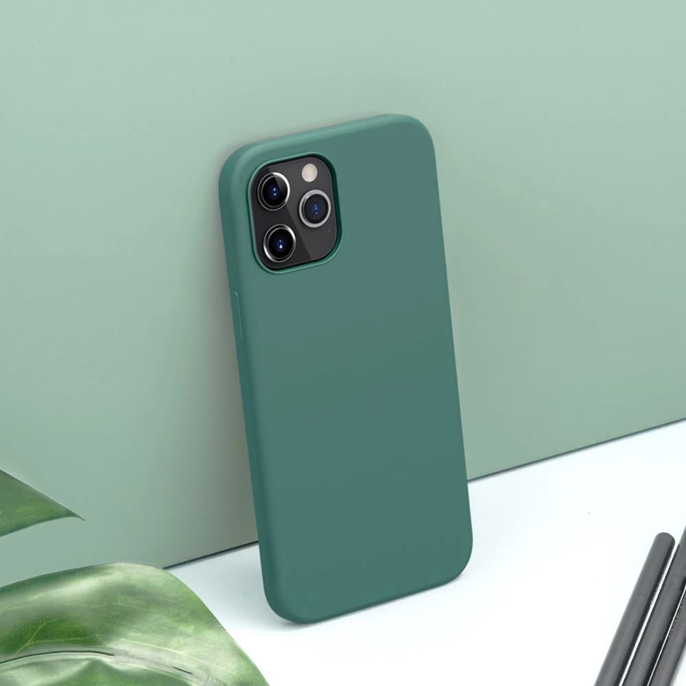 Apple iPhone 12 Pro Max suojakuori musta Nillkin Flex Pure 