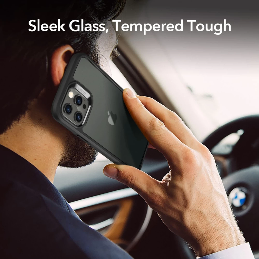 Apple iPhone 12 Pro Max suojakuori musta ESR Ice Shield 