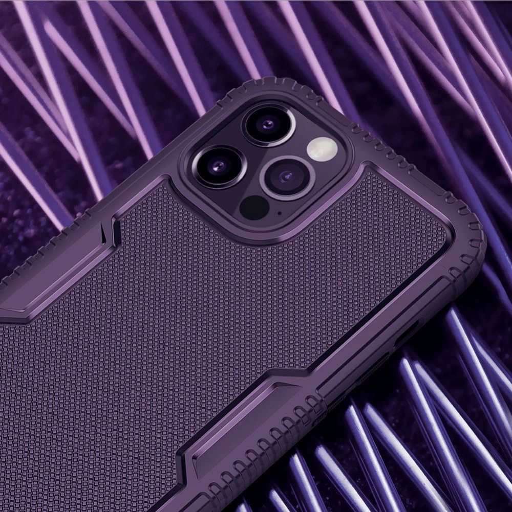 Apple iPhone 12 Pro Max suojakuori musta Nillkin Tactics 