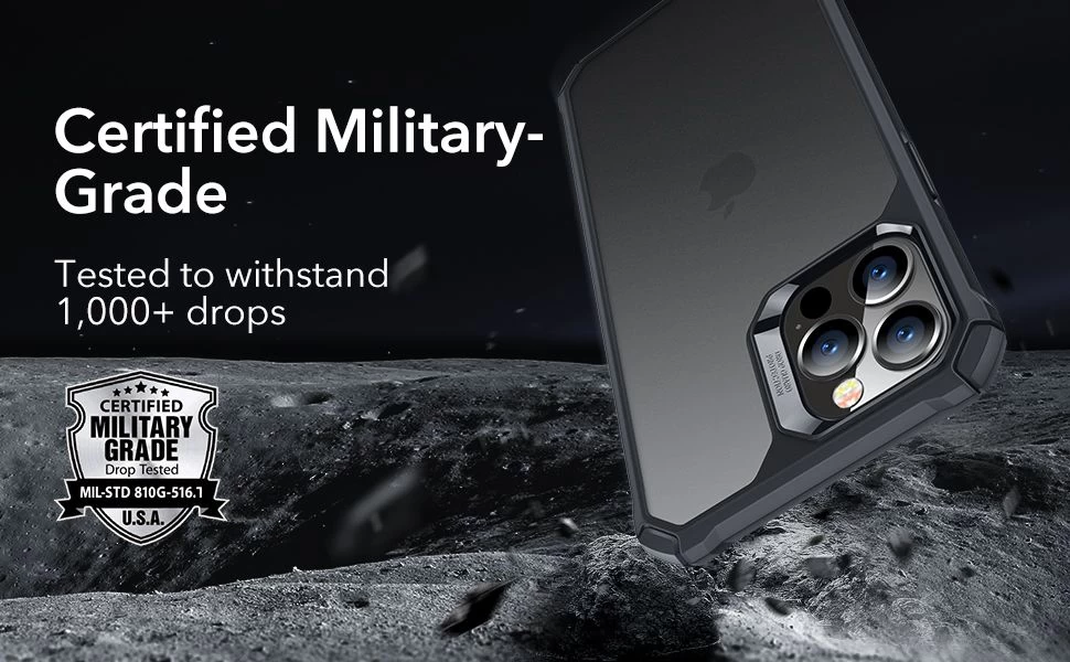 Apple iPhone 12 Pro Max suojakuori musta ESR Air Armor 
