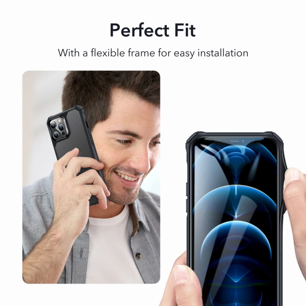 Apple iPhone 12 Pro Max suojakuori musta ESR Air Armor 