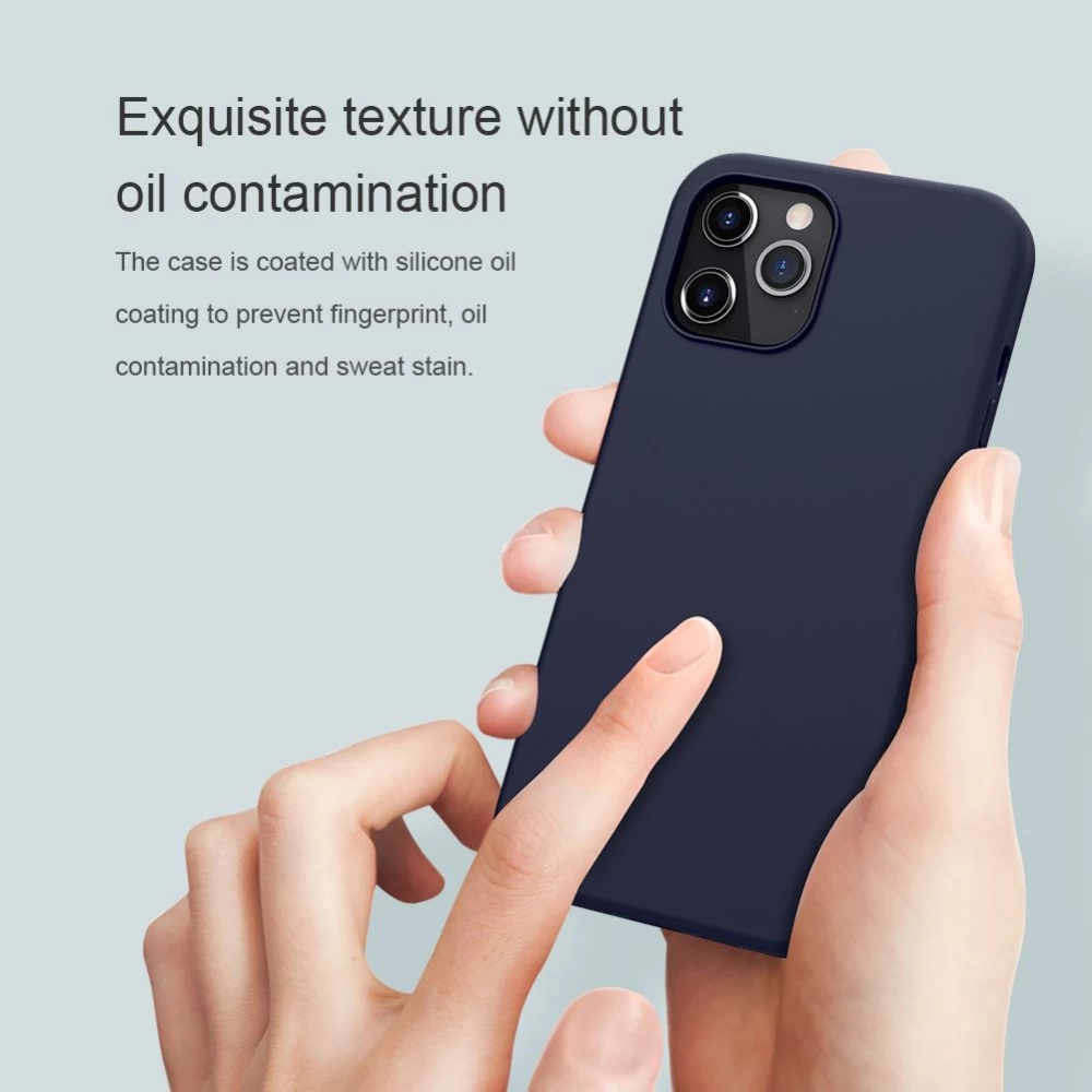 Apple iPhone 12 Pro Max suojakuori vihreä Nillkin Flex Pure