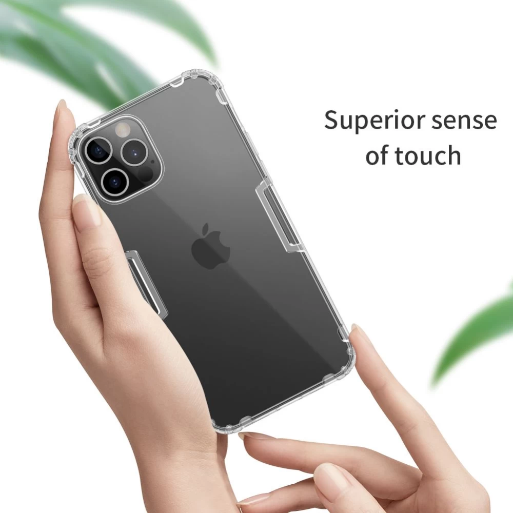 Apple iPhone 12 Pro Max suojakuori vihreä Nillkin TPU 