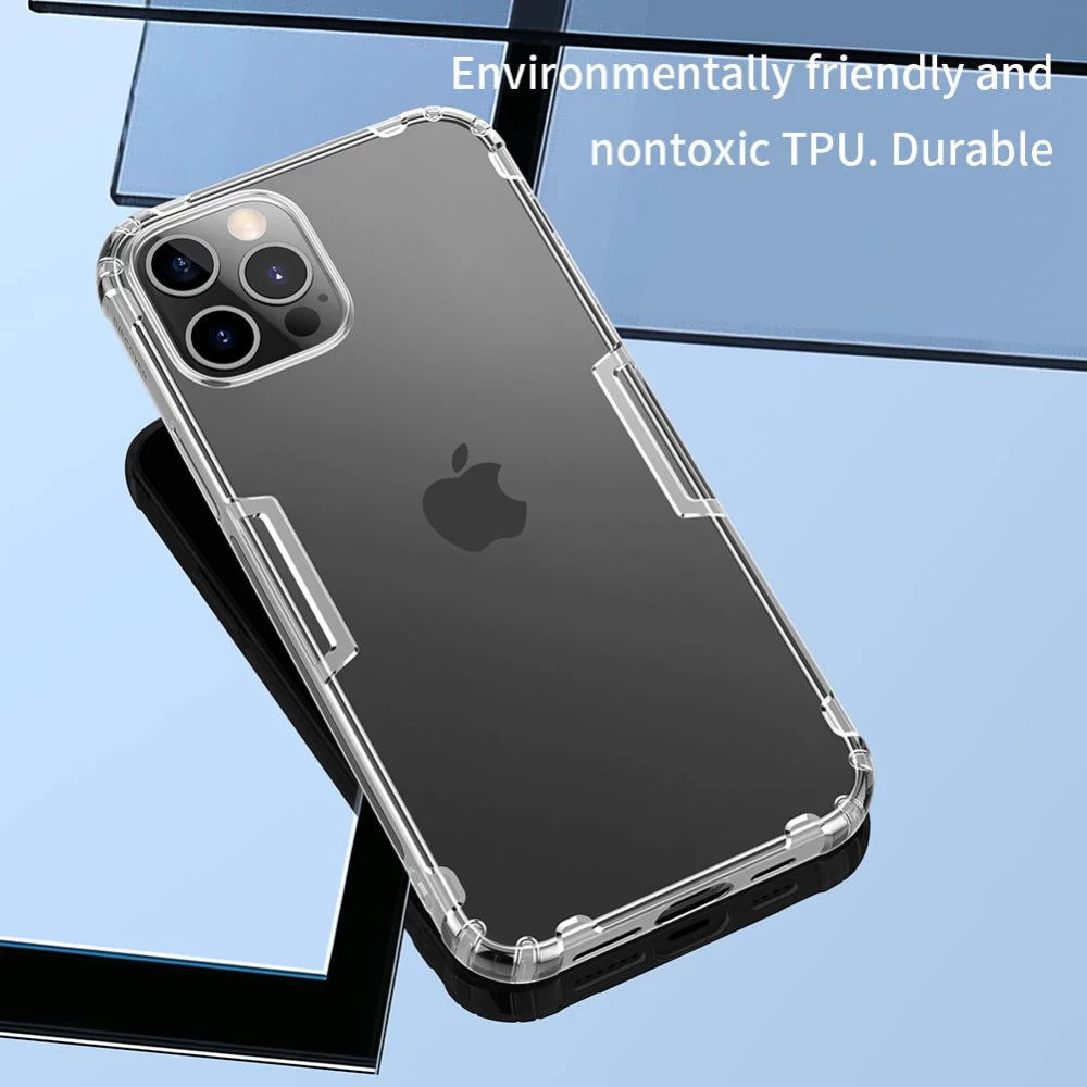 Apple iPhone 12 Pro Max suojakuori vihreä Nillkin TPU 