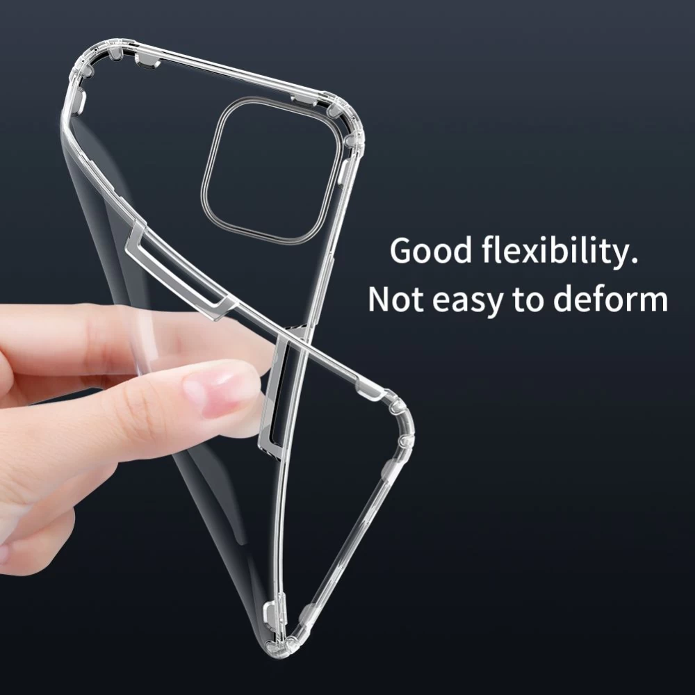 Apple iPhone 12 Pro Max suojakuori vihreä Nillkin TPU 