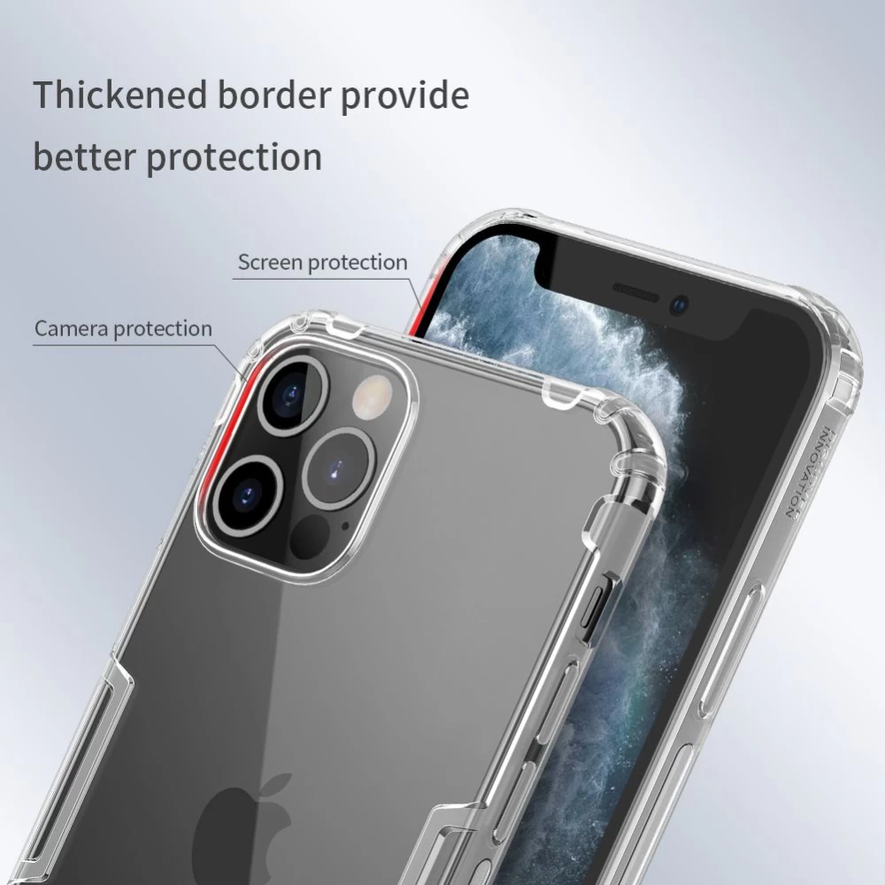 Apple iPhone 12 Pro Max suojakuori vihreä Nillkin TPU 