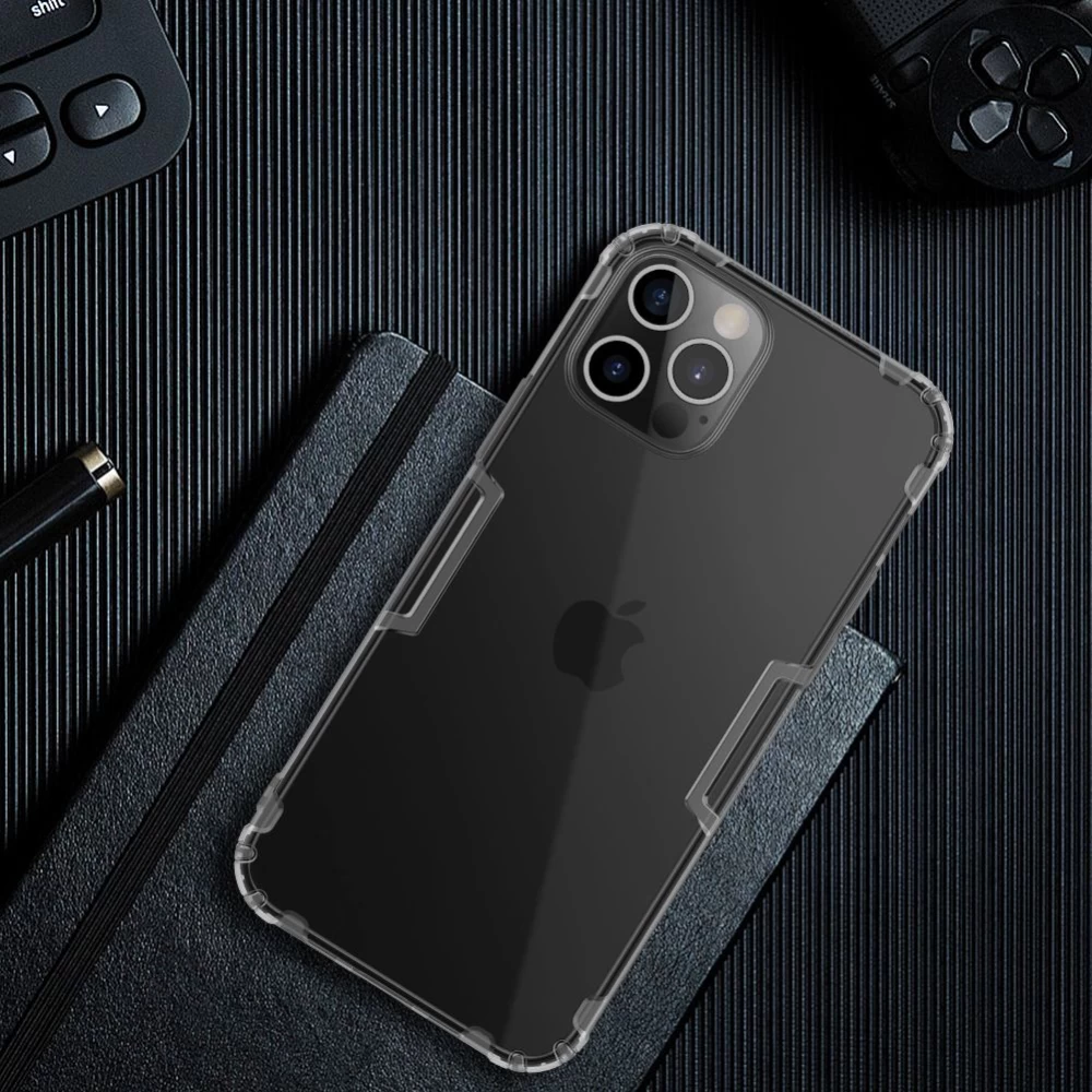 Apple iPhone 12 Pro Max suojakuori vihreä Nillkin TPU 