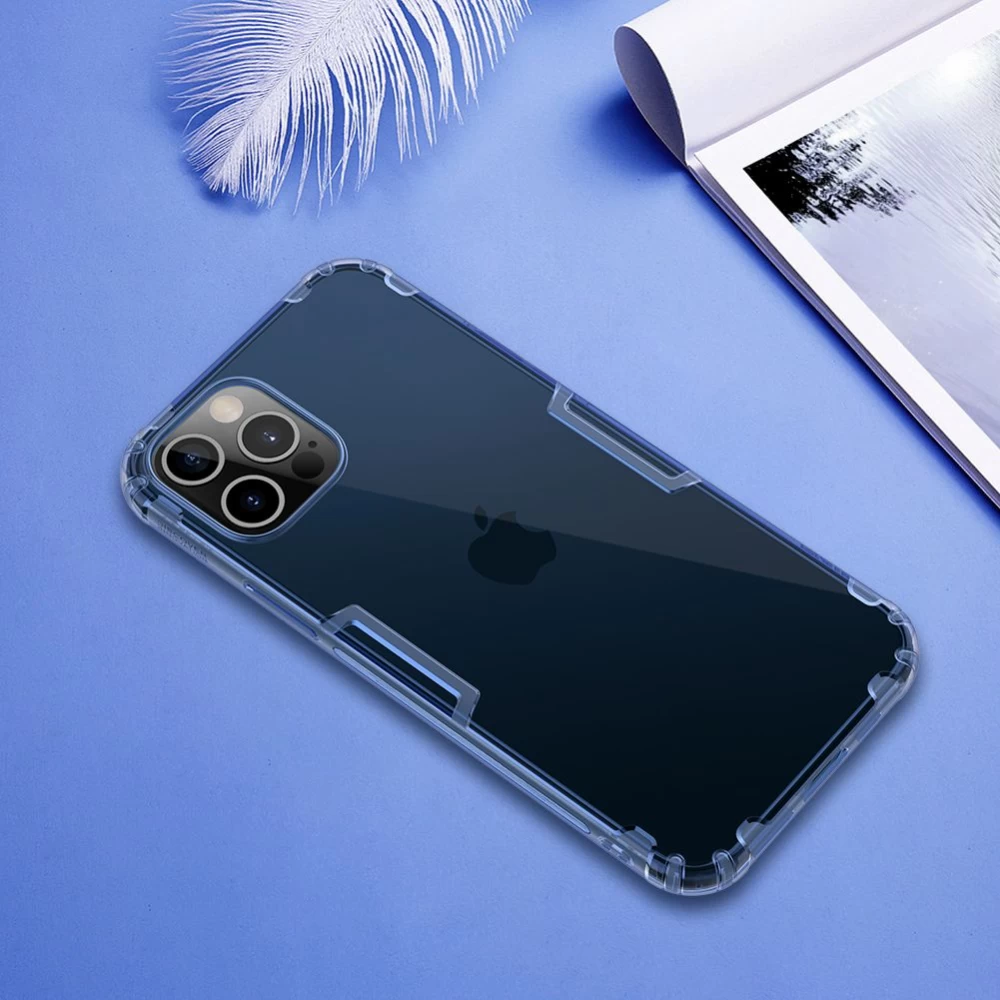 Apple iPhone 12 Pro Max suojakuori vihreä Nillkin TPU 