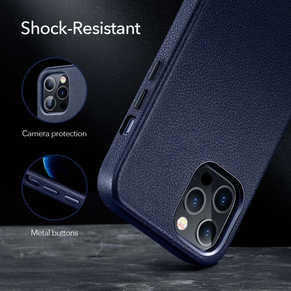 Apple iPhone 12 Pro Max skal blå ESR Metro Premium