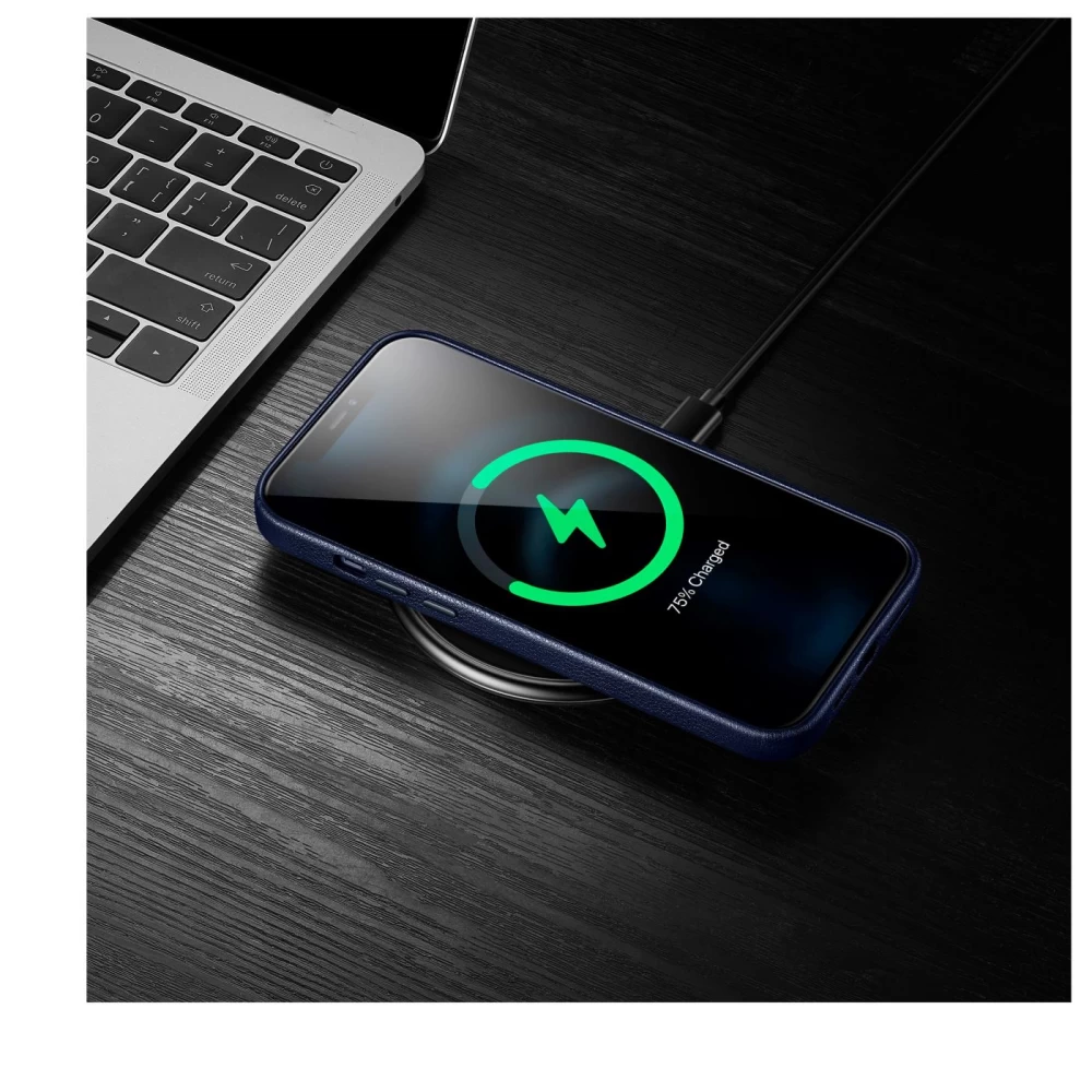 Apple iPhone 12 Pro Max skal blå ESR Metro Premium