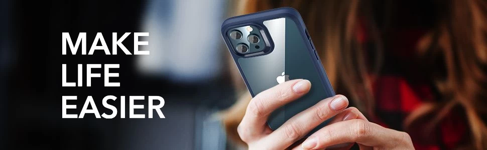 Apple iPhone 12 Pro Max suojakuori sininen ESR Ice Shield 