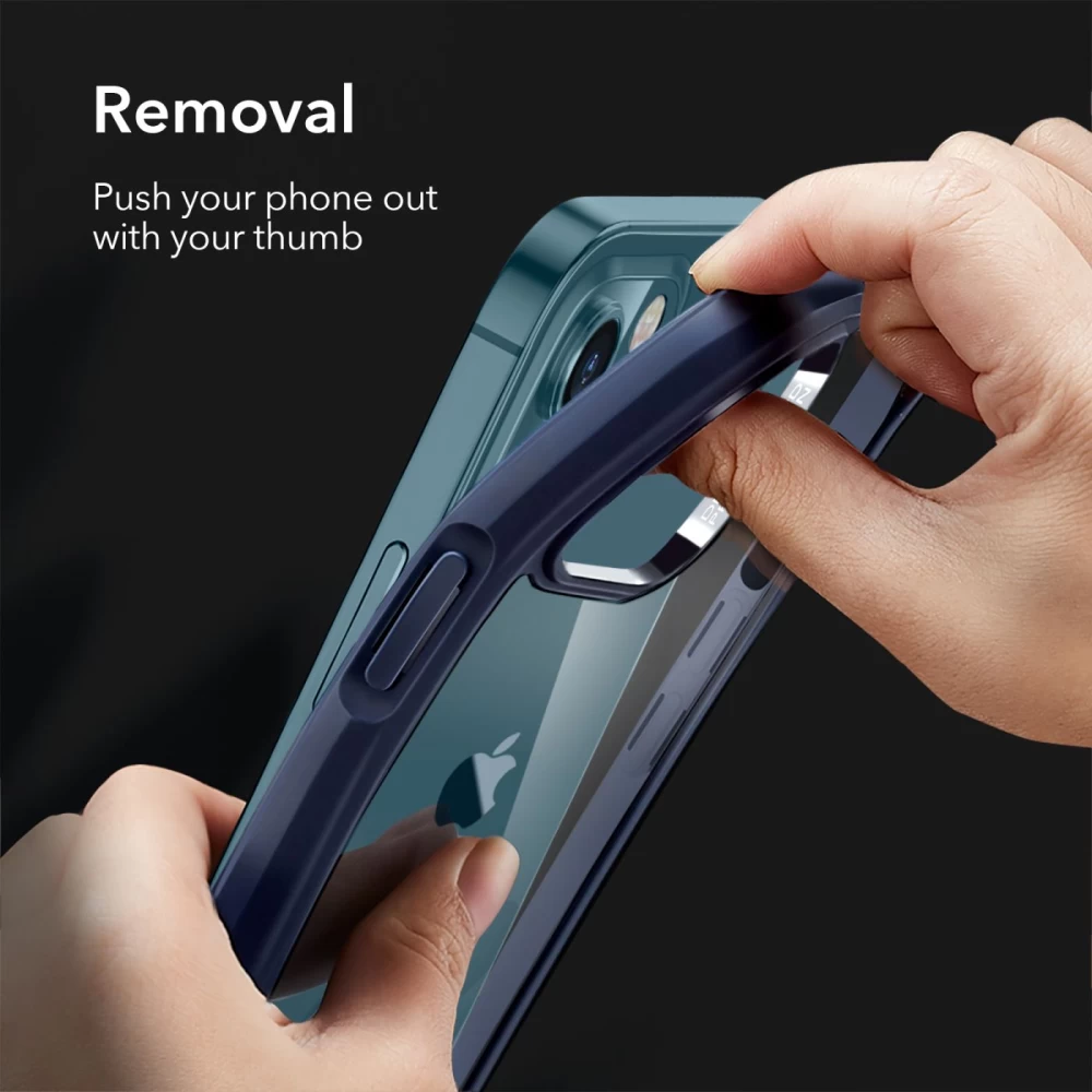 Apple iPhone 12 Pro Max suojakuori sininen ESR Ice Shield 