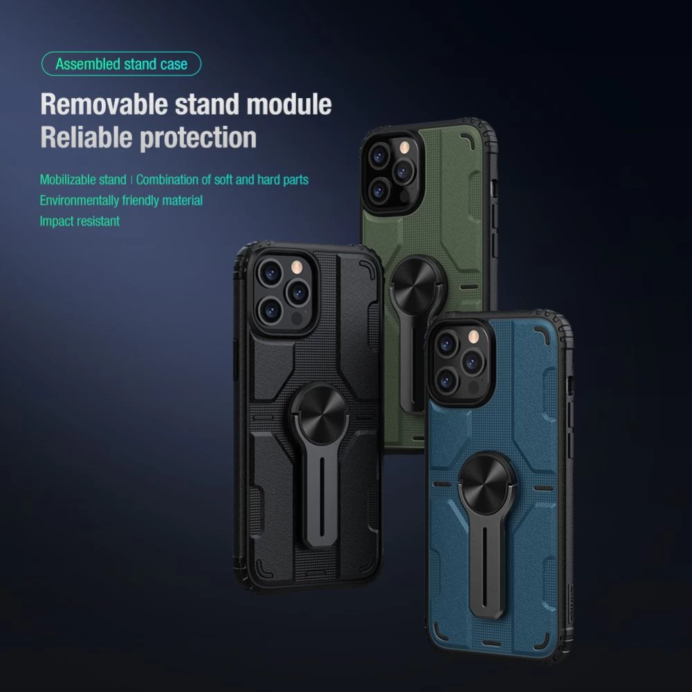 Apple iPhone 12 Pro Max suojakuori sininen Nillkin Medley 
