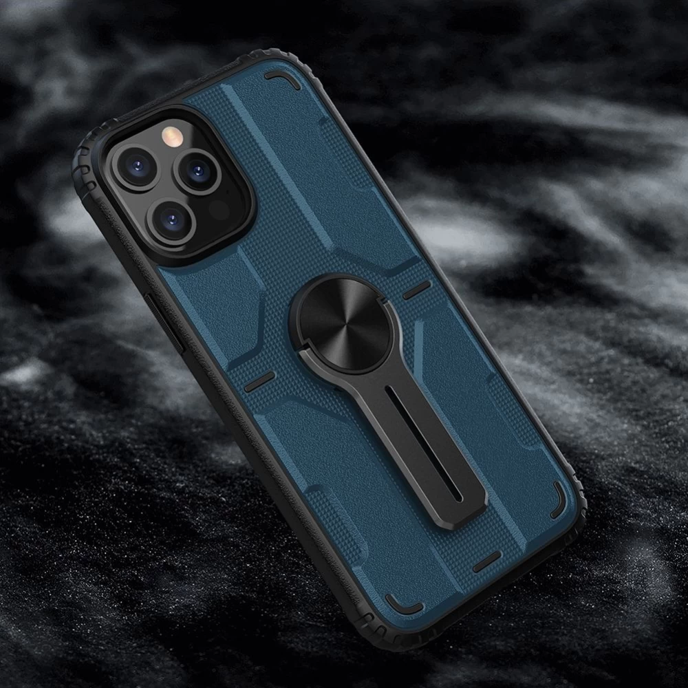 Apple iPhone 12 Pro Max suojakuori sininen Nillkin Medley 