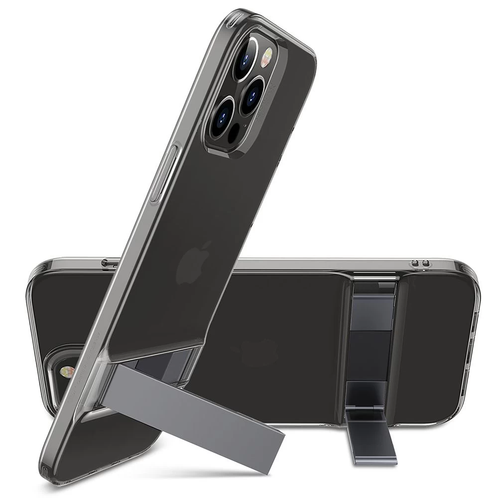 Apple iPhone 12 Pro Max ümbris läbipaistev hall ESR Air Shield Boost