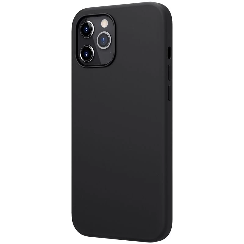 Apple iPhone 12 Pro Max suojakuori musta Nillkin Flex Pure