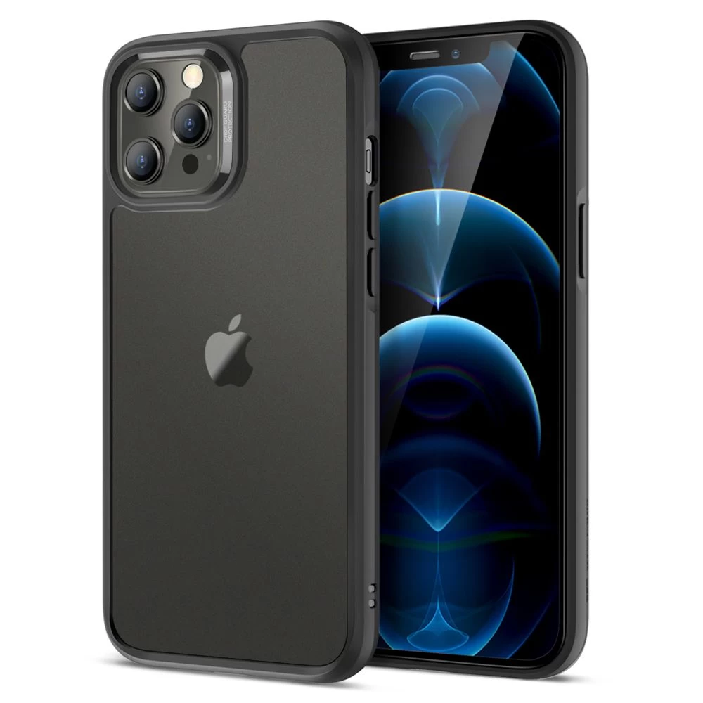 Apple iPhone 12 Pro Max suojakuori musta ESR Ice Shield
