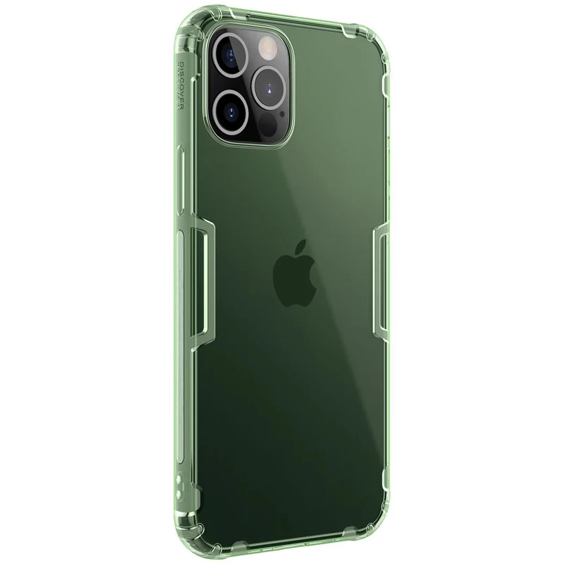 Apple iPhone 12 Pro Max suojakuori vihreä Nillkin TPU