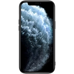 Apple iPhone 12 Pro Max suojakuori musta Nillkin Synthetic Fiber 