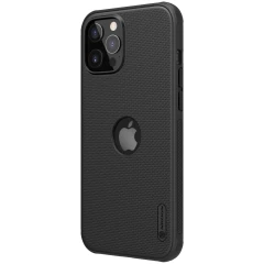 Apple iPhone 12 Pro Max skal svart Nillkin Super Frosted Shield Magnetic 