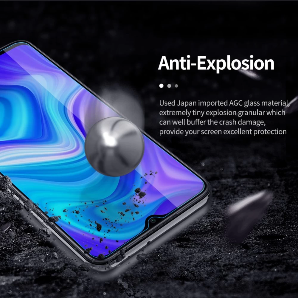 Xiaomi RedMi 9 skärmskydd  Nillkin H+PRO Tempered Glass