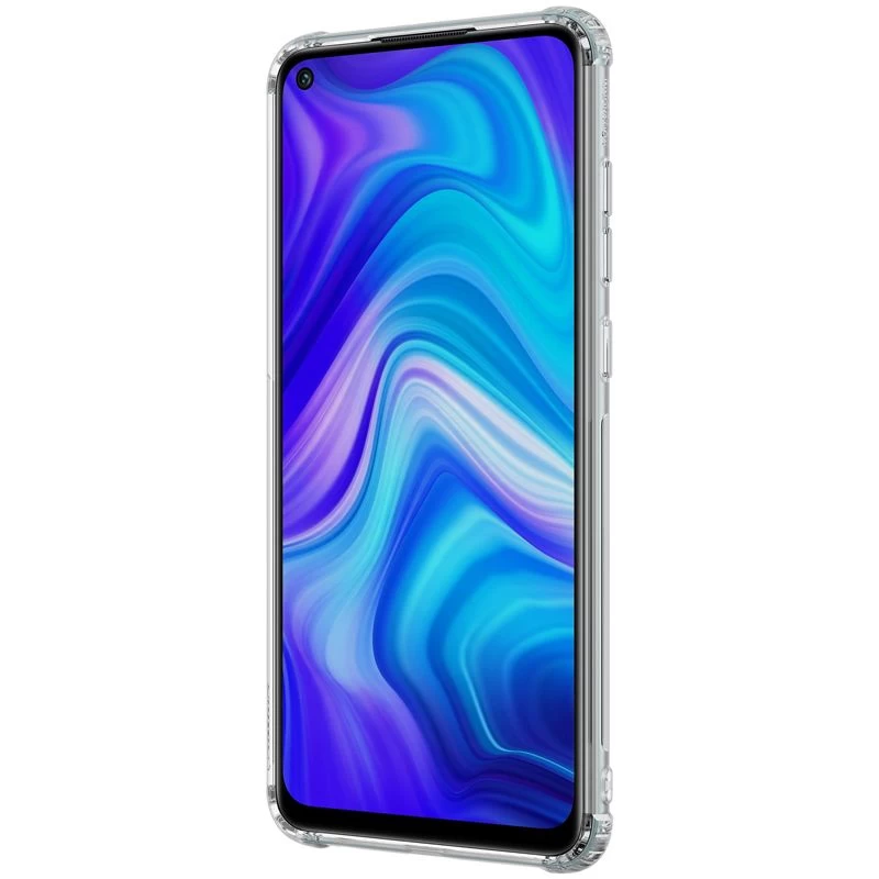 Xiaomi RedMi Note 9 vāciņš caurspīdīgs pelēks Nillkin TPU