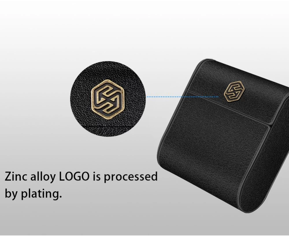 Apple AirPods maciņš melns Wireless Charging