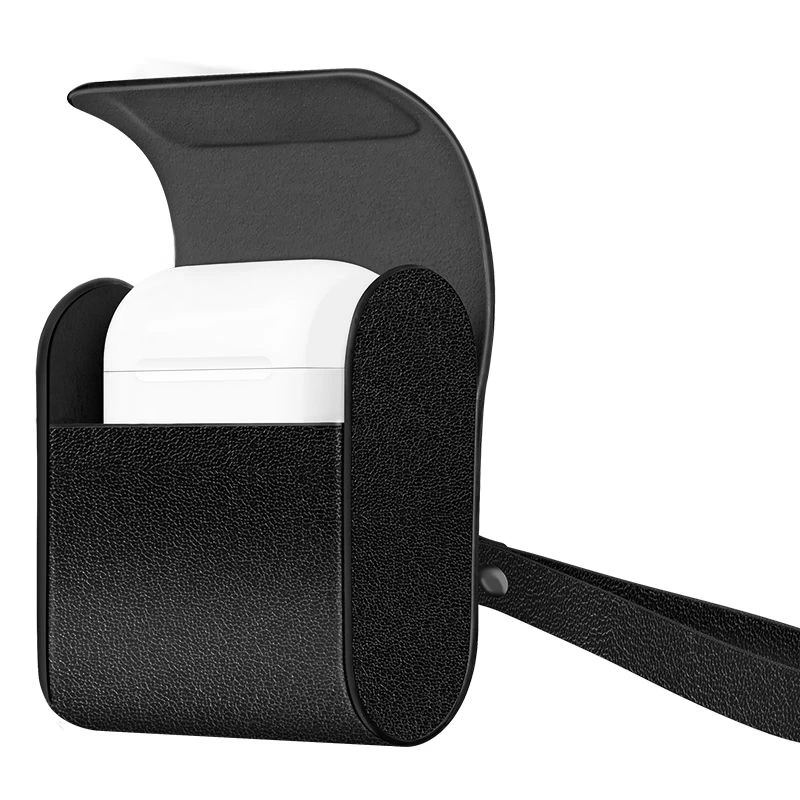 Apple AirPods maciņš melns Wireless Charging