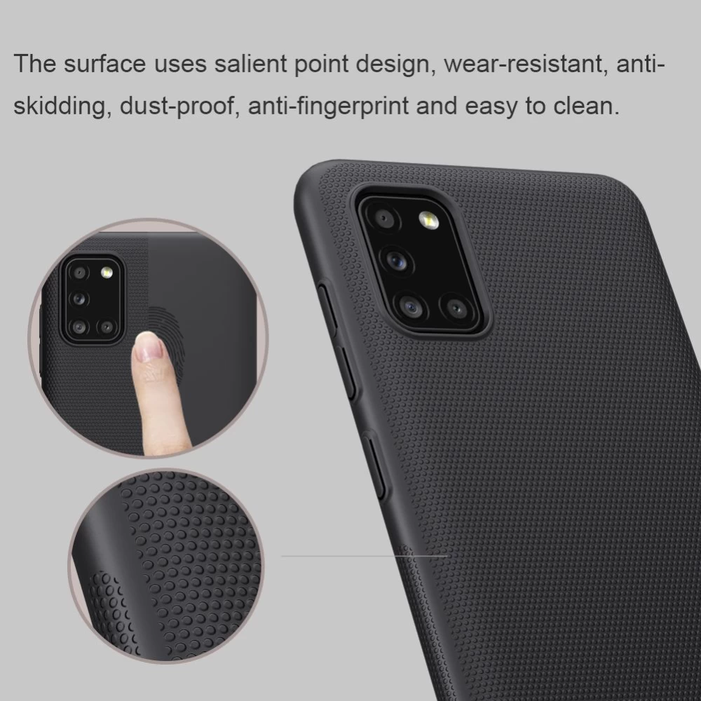 Samsung Galaxy A31 vāciņš sarkans Nillkin Super Frosted Shield